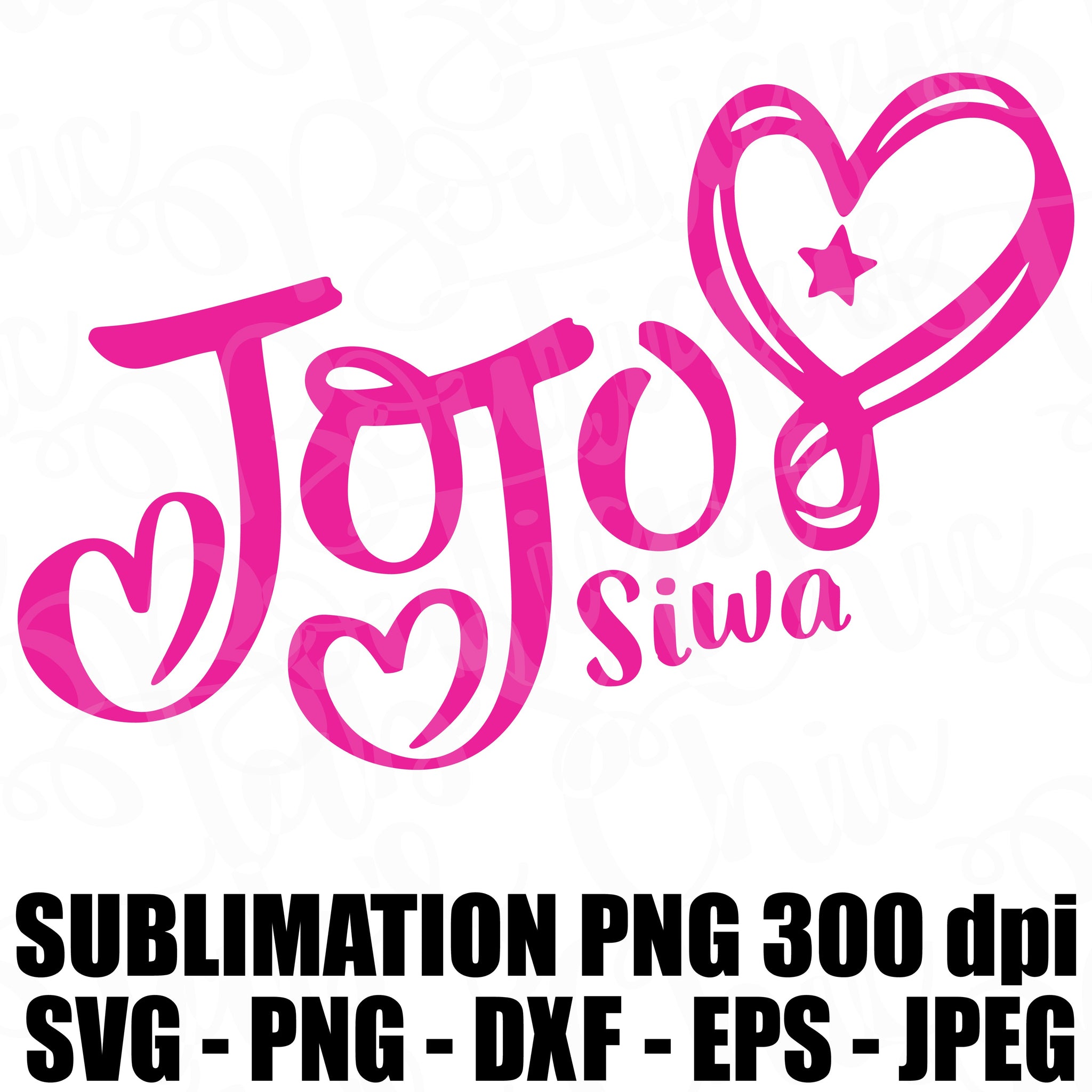 Download Jojo Siwa Logo Svg Jpeg High Def 300 Dpi Png Eps Dxf Topper Sublimatio Tab S Chic Boutique