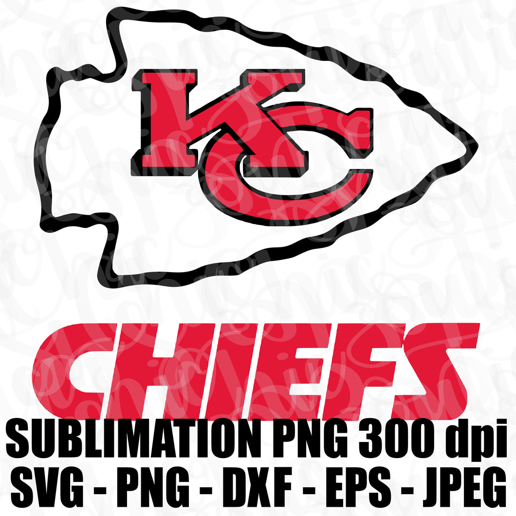 Download Kansas City Chiefs Logo Svg Jpeg High Def 300 Dpi Png Dxf Topper Subli Tab S Chic Boutique