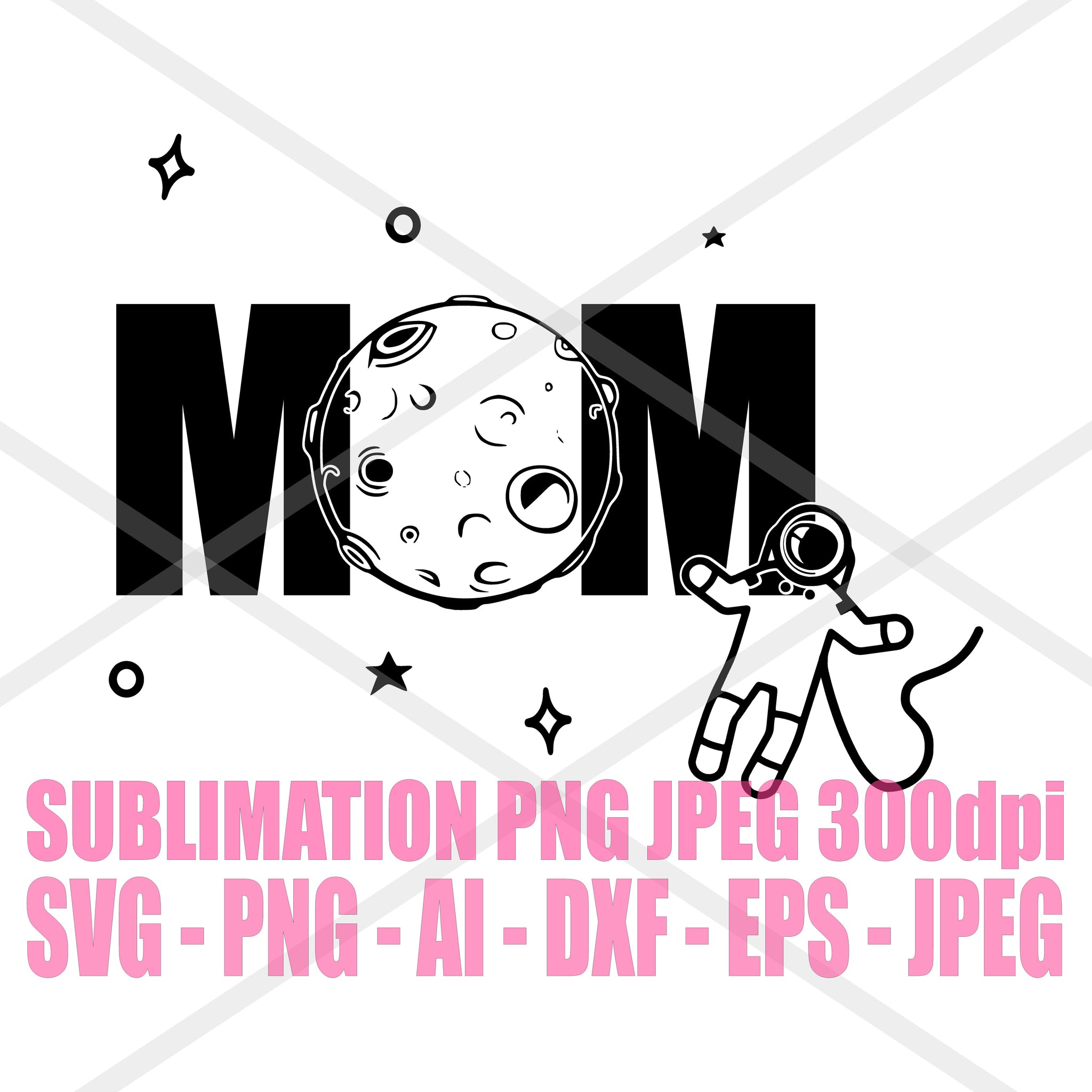 Outer Space Astronaut Family Files 10th Birthday Svg Jpeg Dxf Eps Ai P Tab S Chic Boutique