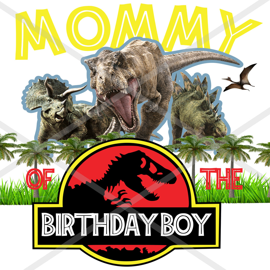 Download Mommy Of The Birthday Boy Jurassic Park Birthday Design Png 300dpi Sub Tab S Chic Boutique