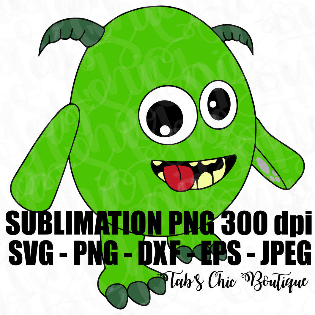 Download Green Monster Little Baby Bum Svg Jpeg High Def Dxf Png 300 Dpi Eps Su Tab S Chic Boutique