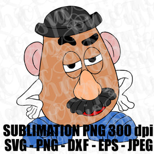 Toy Story 4 Mr Potato Head Svg Jpeg High Def 300 Dpi Png Dxf Eps Topp Tab S Chic Boutique