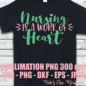 Products Tagged Nursing Is A Work Of Heart Tab S Chic Boutique - gothic heart png muscle t shirt roblox tattoo transparent png