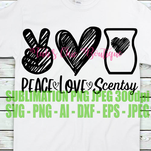 Free Free 124 Peace Love Scentsy Svg SVG PNG EPS DXF File