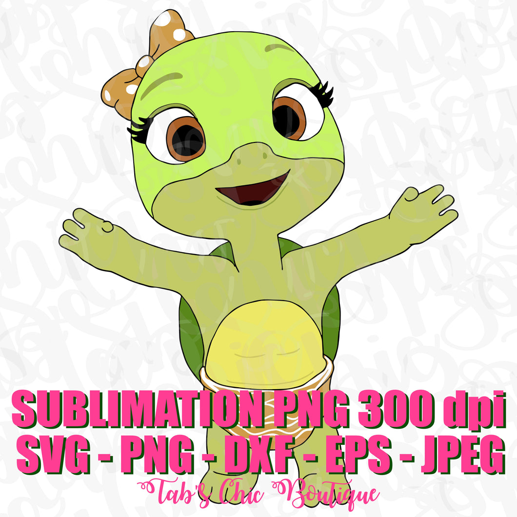 Download Tilly The Tortoise Word Party Svg Eps Dxf Png Jpeg 300dpi Sublimation Tab S Chic Boutique