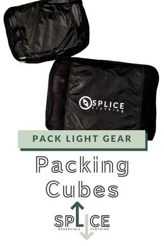 Pack Light Gear Packing Cubes Pinterest Pin
