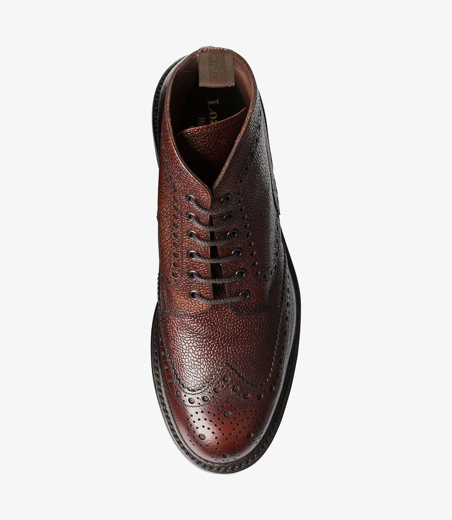 loake bedale oxblood grain