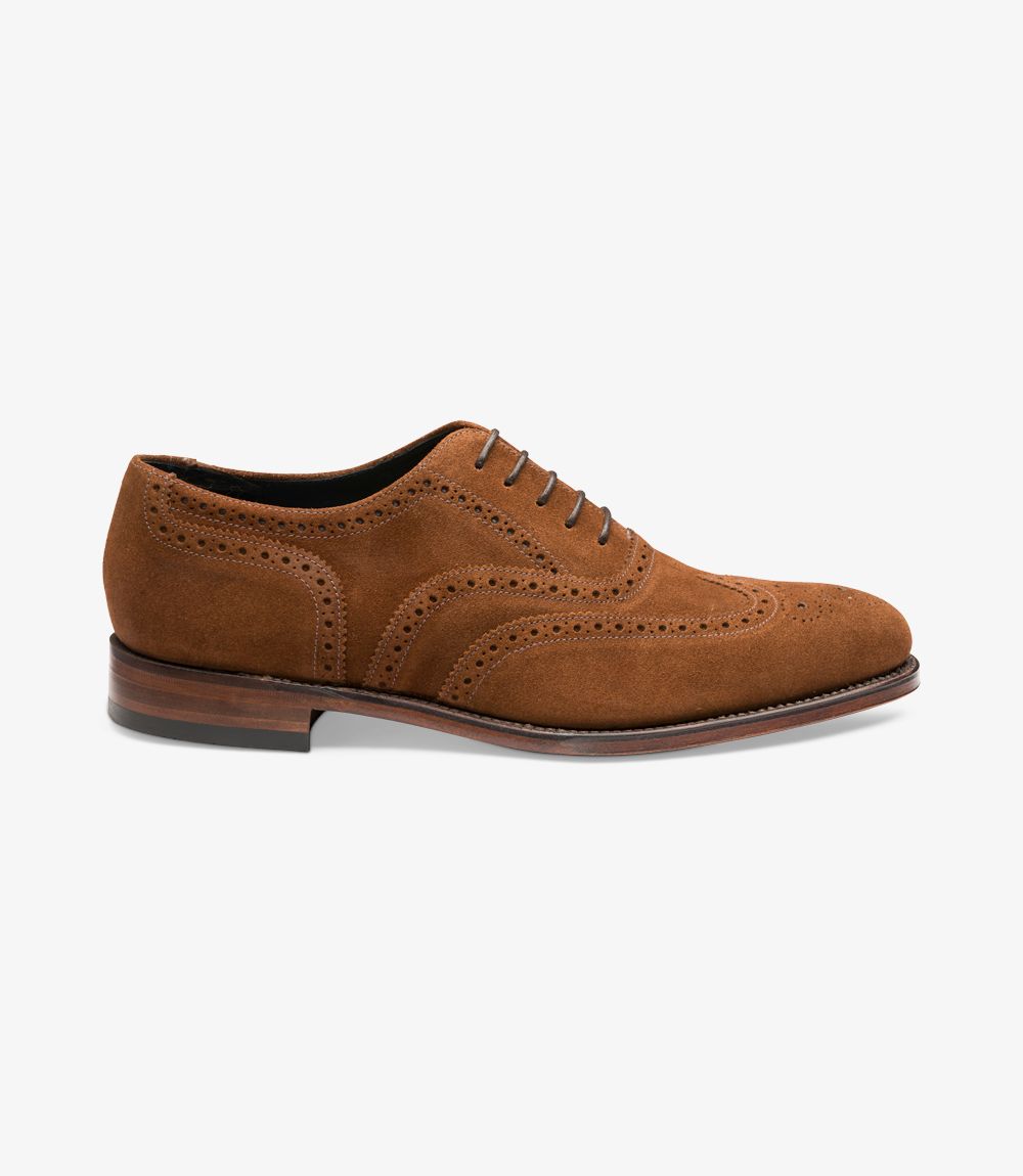 loake suede brogue