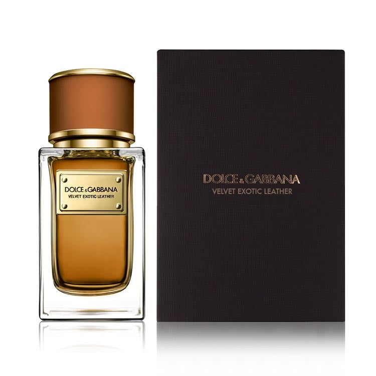 dolce & gabbana velvet exotic leather