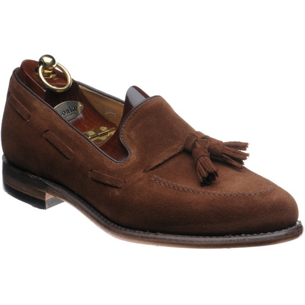 loake lincoln brown suede