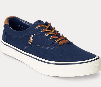 Actualizar 50+ imagen ralph lauren men’s canvas sneakers