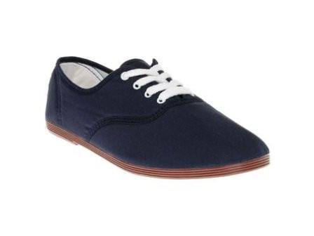 flossy canvas shoes