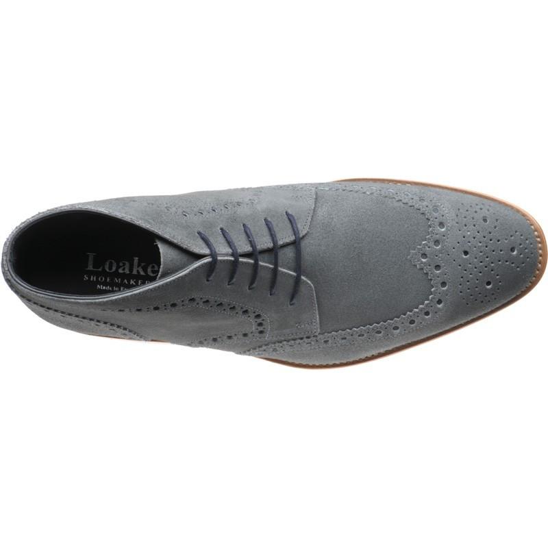 mens grey brogue boots