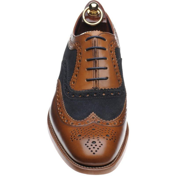 loake two tone brogues