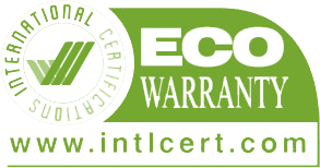 ECO Warranty label for sustainable fashion manufacturers