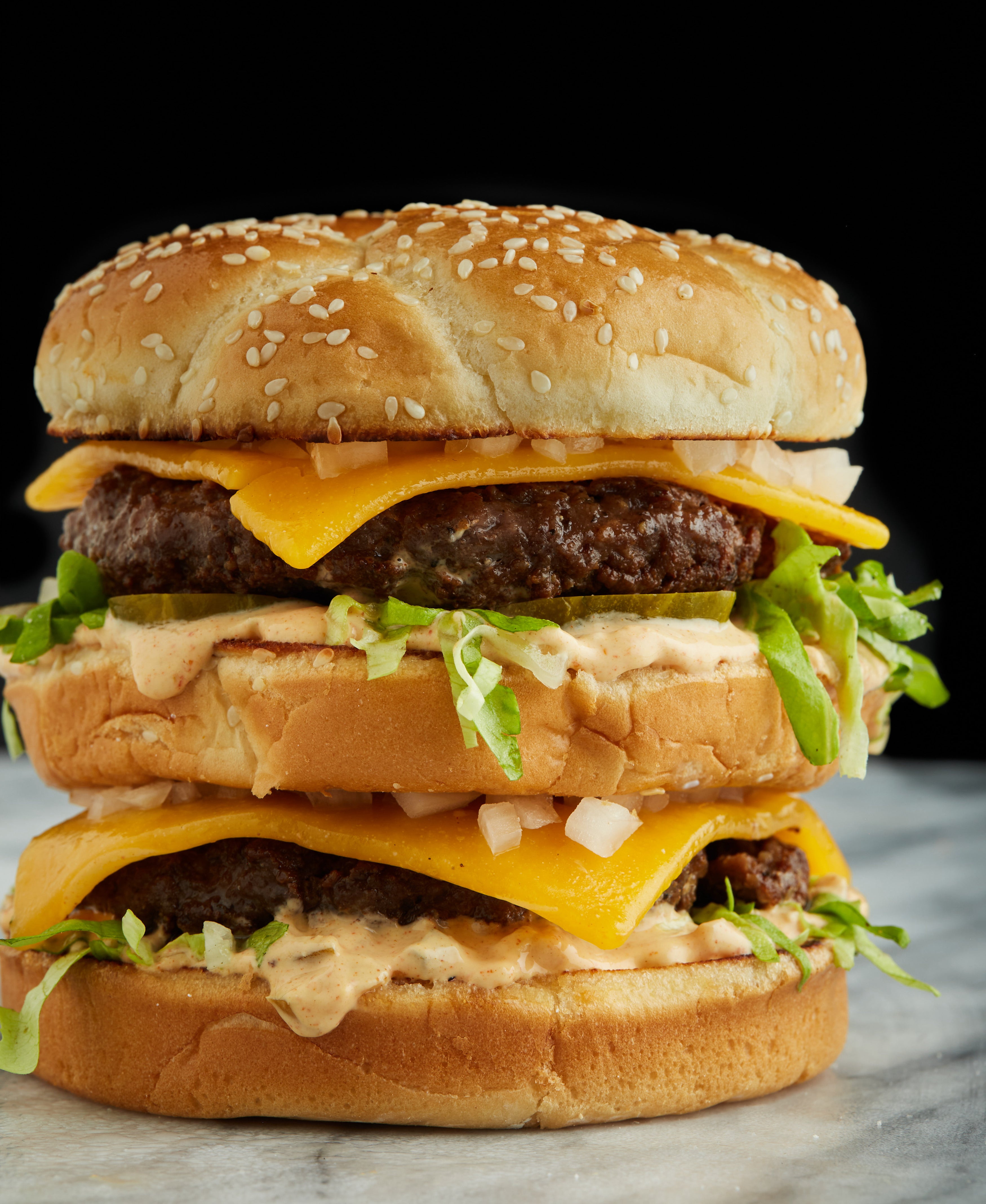 Cat Cora's Copycat McDonald's Big Mac - Global Chef Enterprises