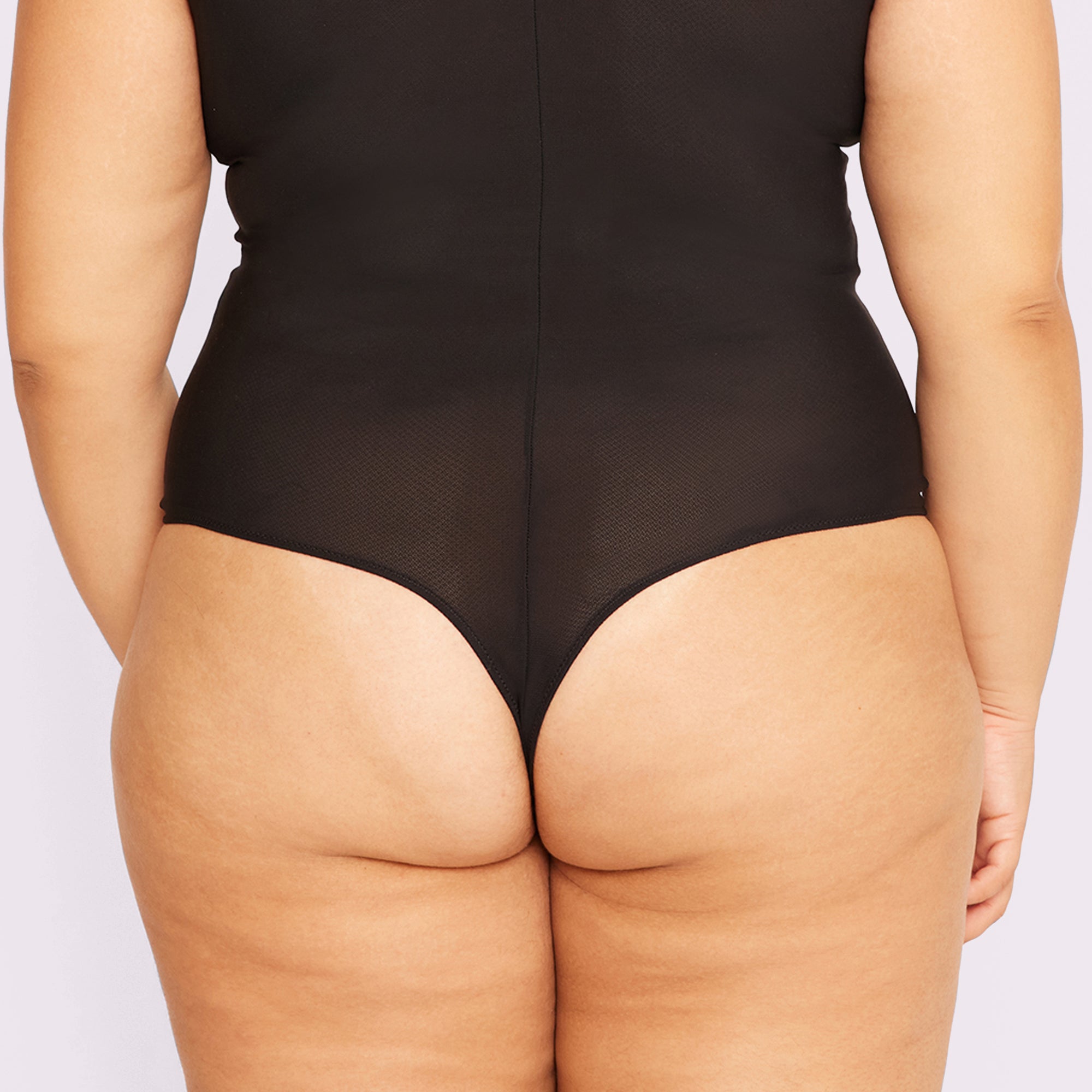 Luxe Sleeveless Bodysuit | Silky Mesh | Archive (Eightball)