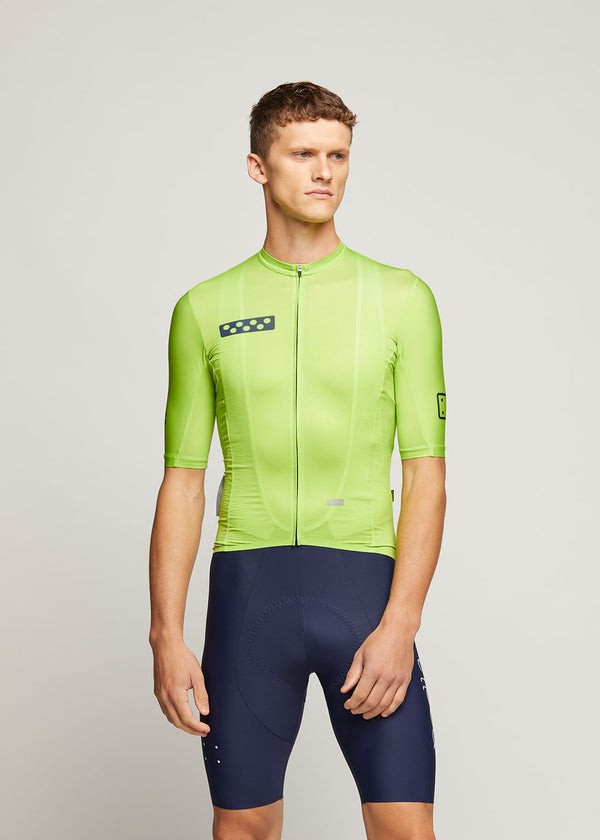 olive green cycling jersey