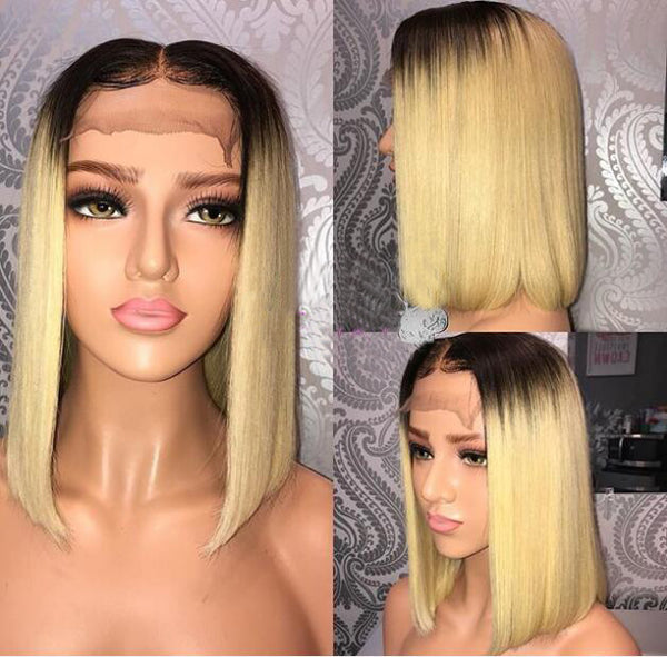 ombre bob full lace wigs