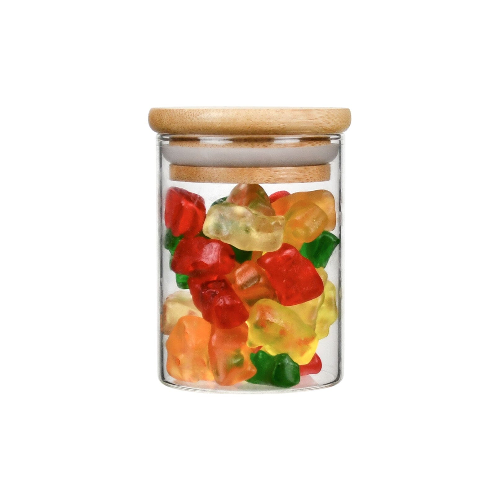 Sample 10oz Glass Jar with Wooden Lid 14 Grams 1 Count – Flower Power  Packages