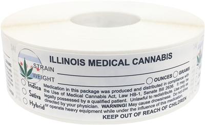 Illinois Medical Cannabis Warning Labels