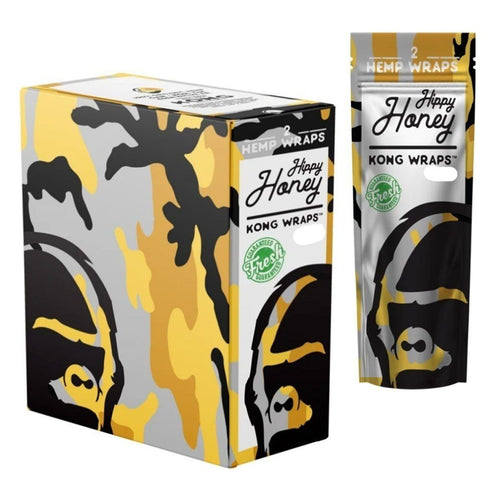 Kong Wraps Hemp Blunt Wraps - Various Flavors Available (1 Count)