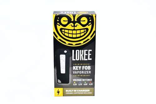 Lokee Key Fob Vaporizer w/ Built-in Charger Black
