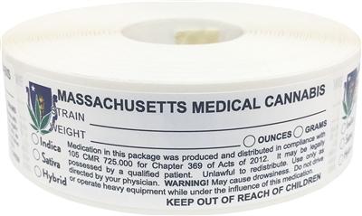 Massachusetts Medical Cannabis Warning Labels