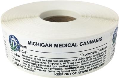 Michigan Medical Cannabis Warning Labels