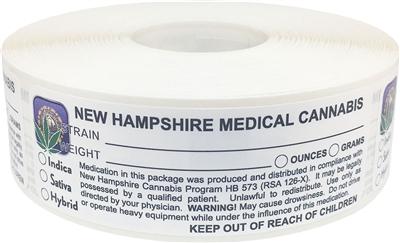 New Hampshire Medical Cannabis Warning Labels