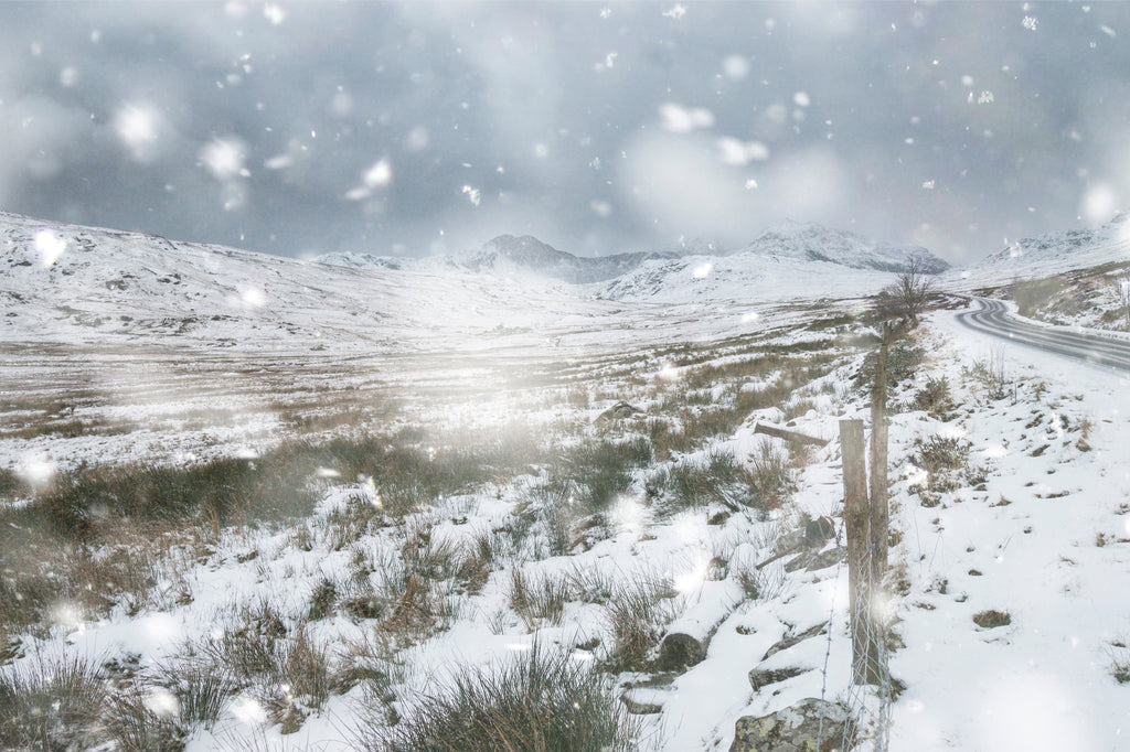 Winter in Snowdonia National Park, Wales