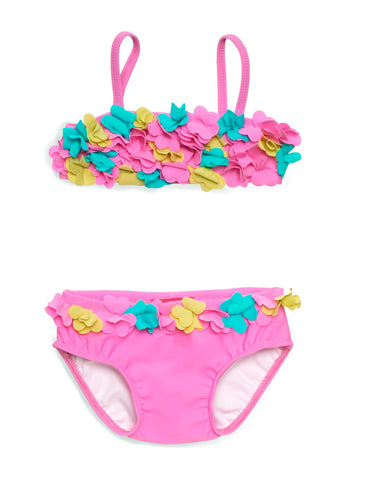 Kate Mack Hula Flowers Baby Bikini for Babies sz 12m only – Bunnies Picnic