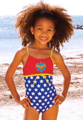 wonder woman bathing suit child