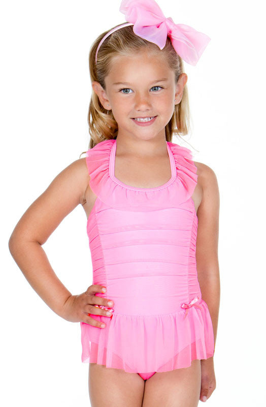 Malibu Hula Star Princess Aurora Pink Swim Dress sz 2T 4T/4 & 5 ...
