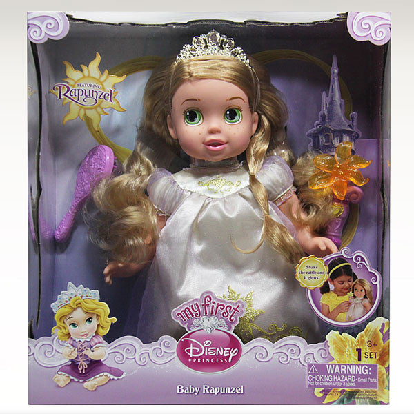 rapunzel baby doll disney store