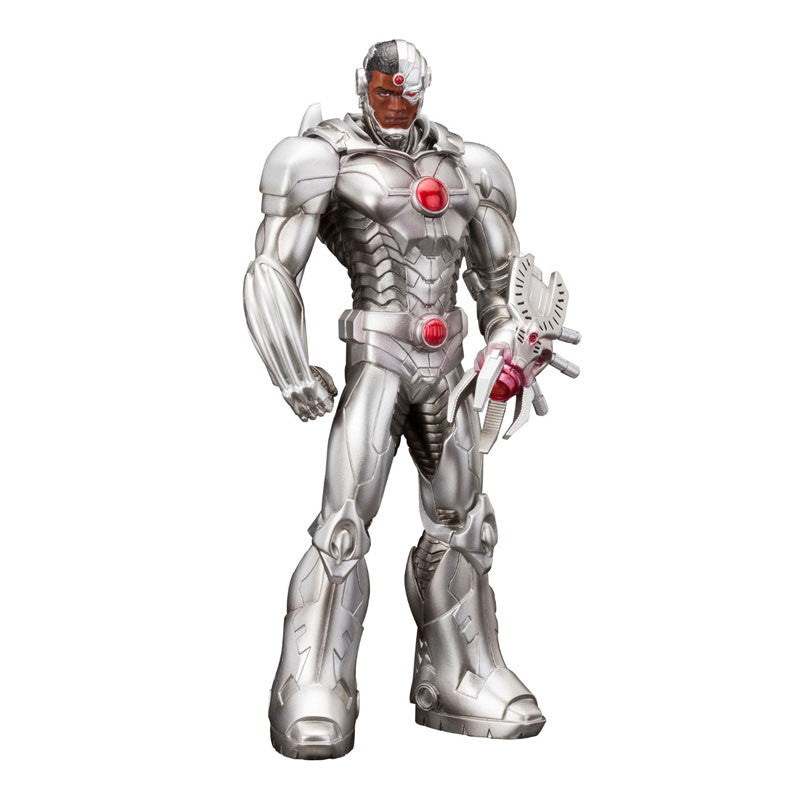 Dc Comics New 52 Justice League Cyborg Artfx Statue Toysbot Com