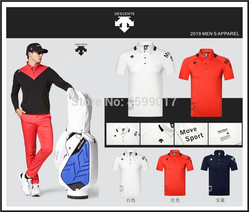 descente golf polos