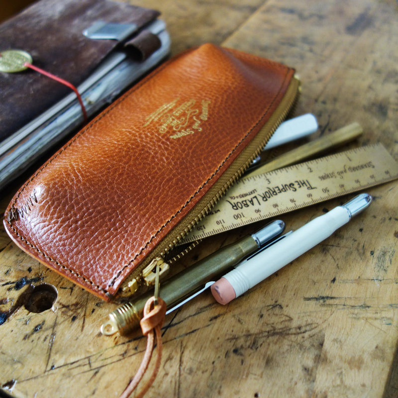 leather pen wallet