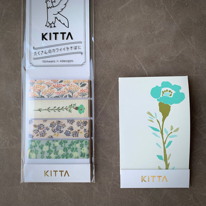 Kitta Portable Washi Tape - Flower 8 – Yoseka Stationery