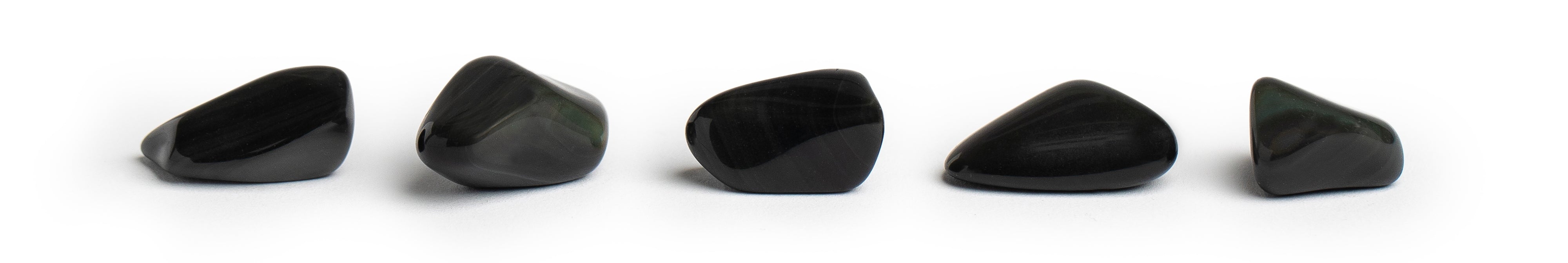 black obsidian stone - Energy Muse