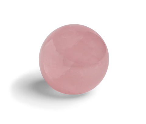 rose quartz ball