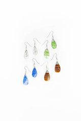 Tumbled Glass Earrings 