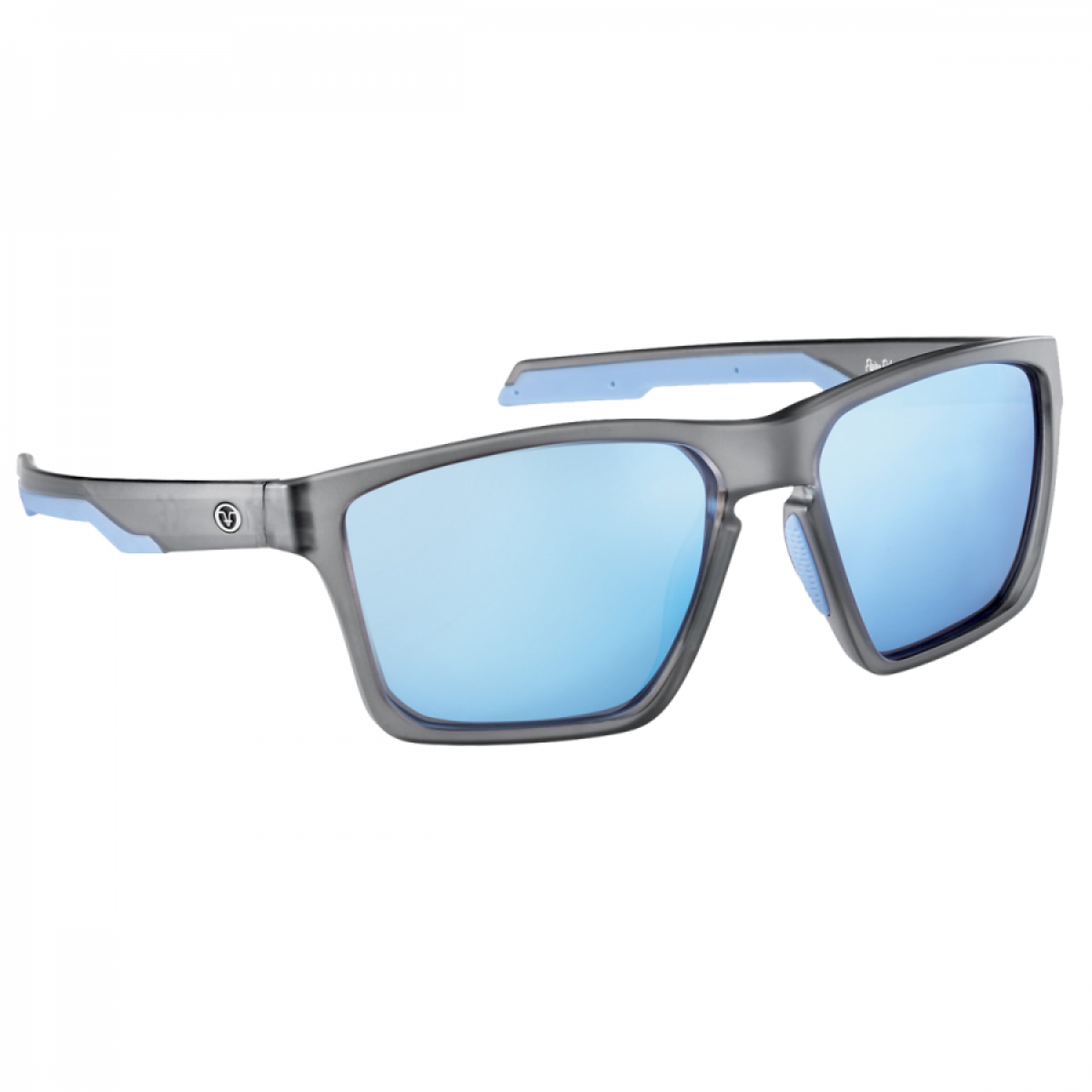 Flying Fisherman Fin Jr Angler Polarized Sunglasses Smoke Blue (Youth)