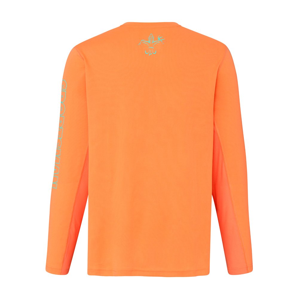 Proswag PS300 Long Sleeve Fishing Shirt - Rustic Orange