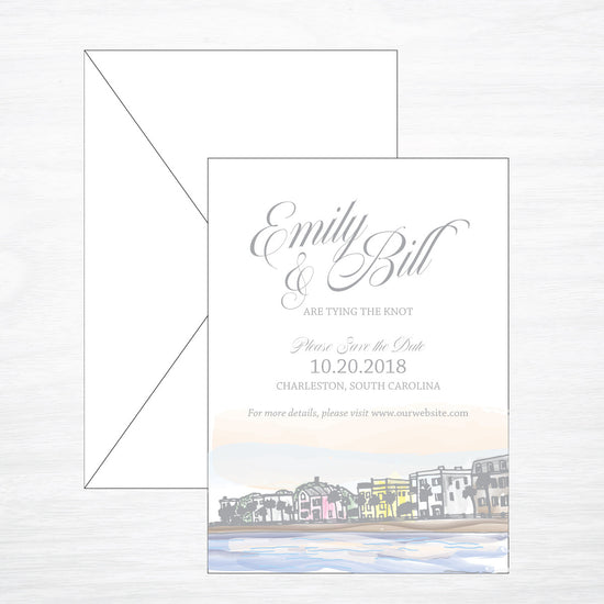 Save The Dates Web Design Charleston Sc Wordpress Designer Charleston Sc Graphic Design Wedding Invitations Card Design Charleston Sc Dodeline Design