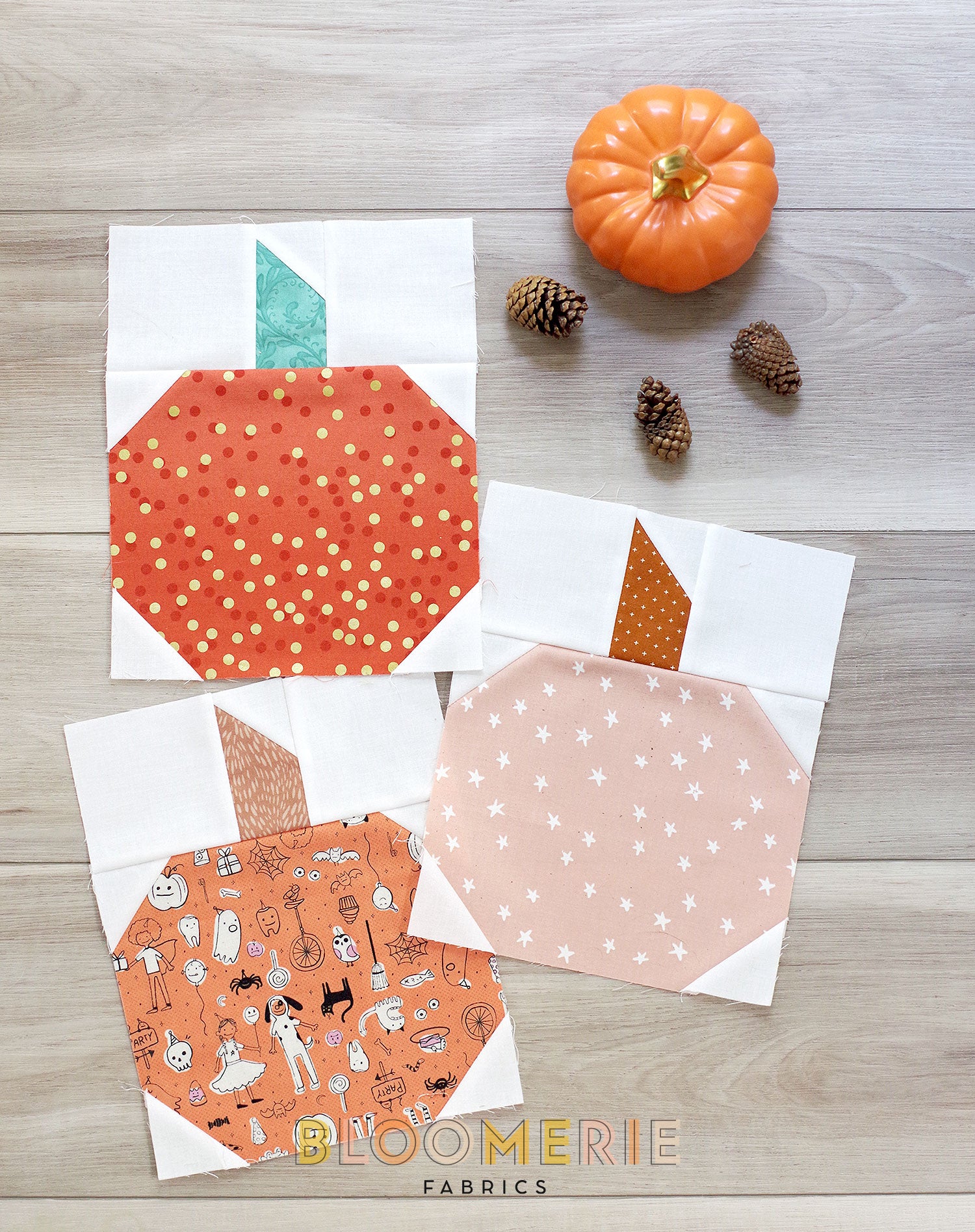 Pumpkin Patch Quilt Block