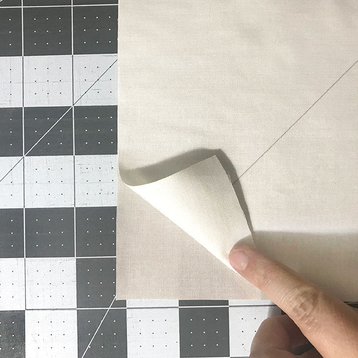 Ribbon Quilt block tutorial, 15"