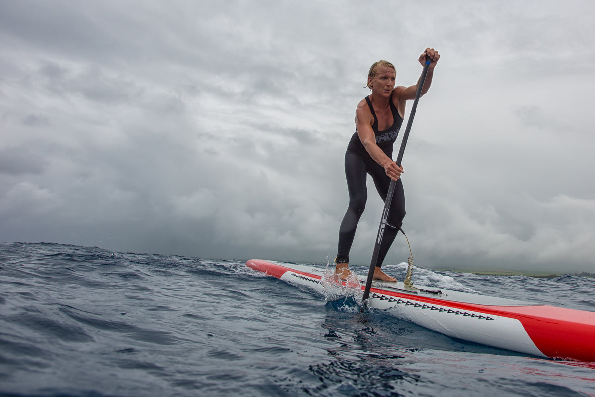 Bluesmiths Paddle Imua 2016 Event Winner Sonni Hoenscheid