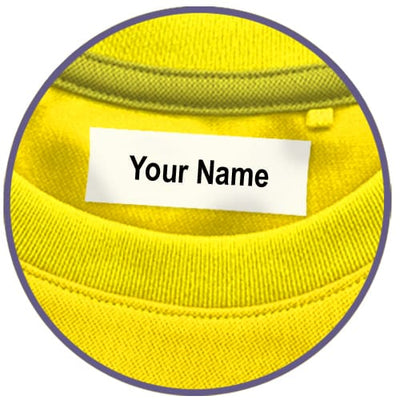 Iron-on clothing Labels from £2.99