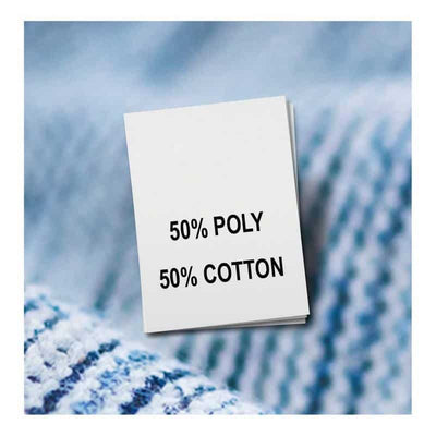 100% Satin Fabric Content Label - Clothing Content Tags - Starlight Labels  – starlightlabels